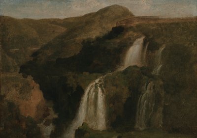 Tivoli Şelaleleri by Jean Baptiste Camille Corot