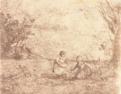 Çiftlik Çocukları Çiftlik Çocukları, 1853. by Jean Baptiste Camille Corot
