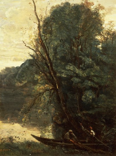 Ağlarla balık tutma, akşam (La peche a l