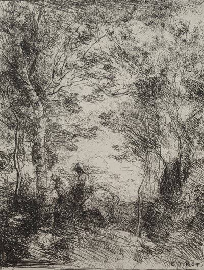 Ormandaki Süvari, orijinal izlenim 1854, 1921