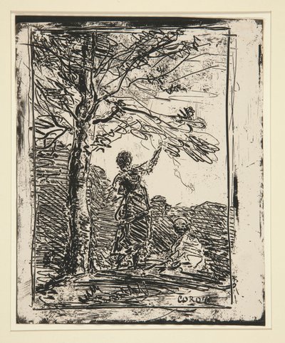 Genç Kız ve Ölüm (Genç Kız ve Ölüm) by Jean Baptiste Camille Corot