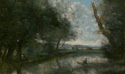 Manzara by Jean Baptiste Camille Corot
