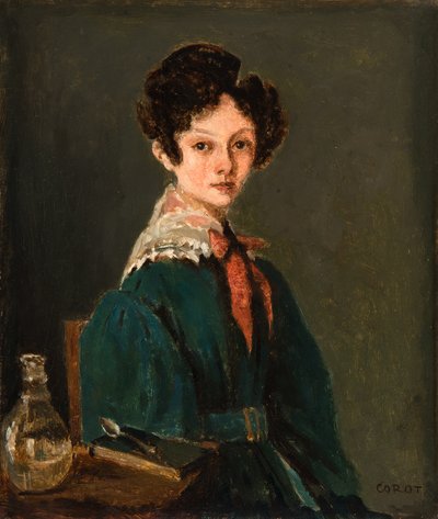 Bayan Lemaistre by Jean Baptiste Camille Corot