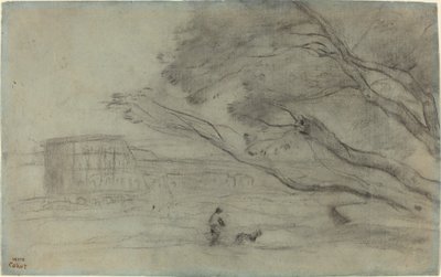 Hatıra: Kolezyum ile Roma Manzarası, 18651870. by Jean Baptiste Camille Corot