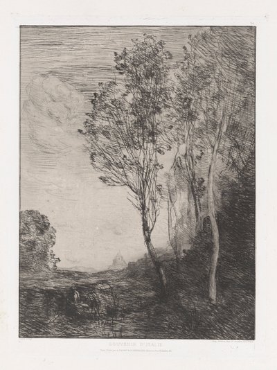 hatırası by Jean Baptiste Camille Corot