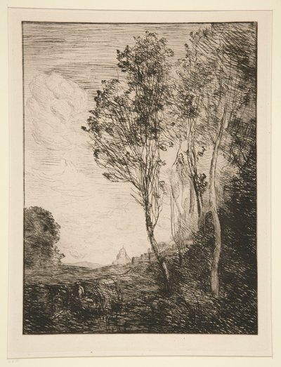 hatırası by Jean Baptiste Camille Corot