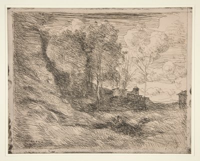 hatırası by Jean Baptiste Camille Corot