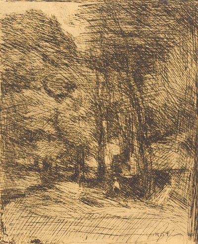 Bas-Breau Hatırası Bas-Breau Hatırası, 1858. by Jean Baptiste Camille Corot