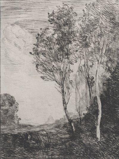 İtalya Hatırası İtalya Hatırası, 1866. by Jean Baptiste Camille Corot