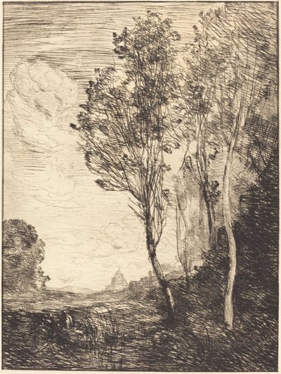 İtalya Hatırası İtalya Hatırası, 1866. by Jean Baptiste Camille Corot