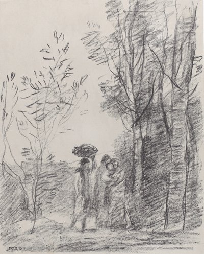 Korudaki Buluşma Korudaki Buluşma, 1871. by Jean Baptiste Camille Corot