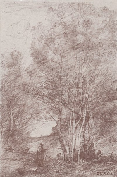 Filozofların İnzivası Filozofların İnzivası, 1871. by Jean Baptiste Camille Corot