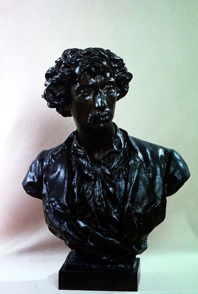Charles Garnier büstü (1825-98) (bronz) by Jean Baptiste Carpeaux