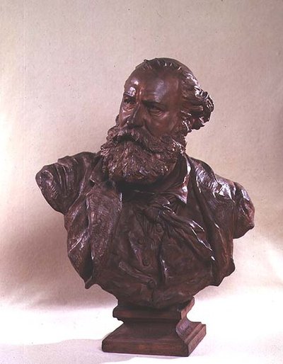 Charles Gounod büstü (1818-93) c.1874 (bronz) by Jean Baptiste Carpeaux