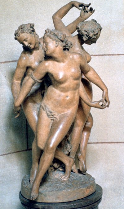 Üç Güzeller, c1847-1875 by Jean Baptiste Carpeaux