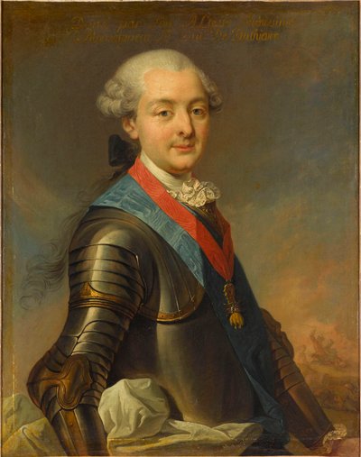 Louis Jean Marie de Bourbon, Penthievre Dükü 1725-1793, yaklaşık 1760. by Jean Baptiste Charpentier