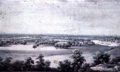 Yazlık Evden Bir Görünüm by Jean Baptiste Claude Chatelain