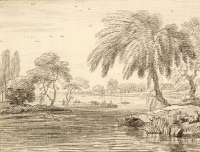Manzara by Jean Baptiste Claude Chatelain