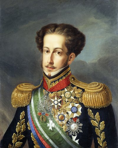 Dom Pedro I, Brezilya İmparatoru, c.1816 by Jean Baptiste Debret