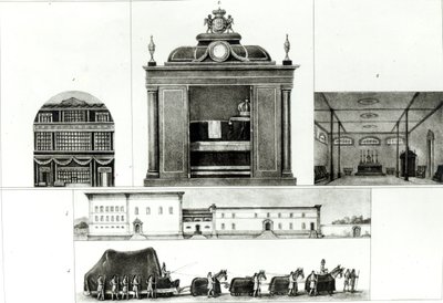 Cenaze Alayı ve İmparator Leopold Anıtı, 