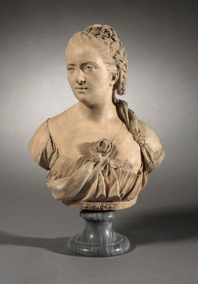 Bir Kadının Portresi, 1759. by Jean Baptiste Defernex
