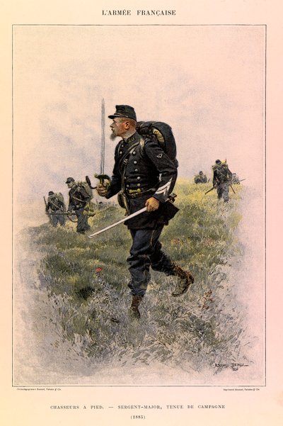 Edouard Detaille (1848-1912) tarafından resmedilen Kaptan Jules Richard