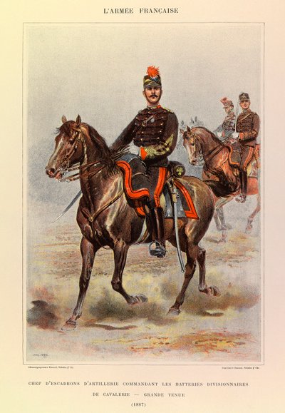 Edouard Detaille (1848-1912) tarafından resimlenen Yüzbaşı Jules Richard