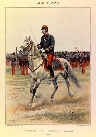 Edouard Detaille (1848-1912) tarafından resmedilen Kaptan Jules Richard