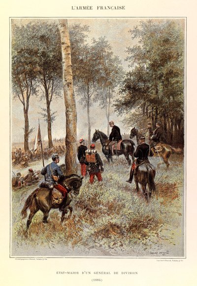 Edouard Detaille (1848-1912) tarafından resmedilen Kaptan Jules Richard