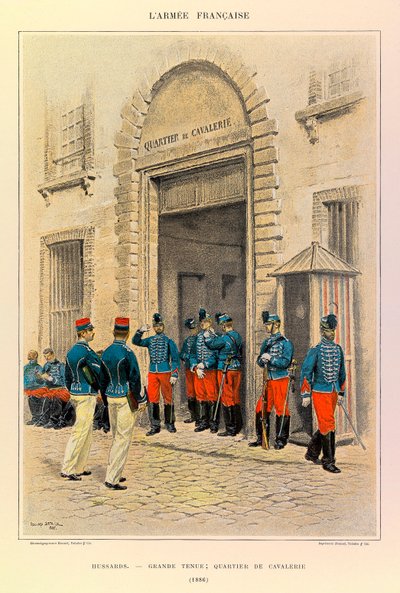 Edouard Detaille (1848-1912) tarafından resmedilen Kaptan Jules Richard