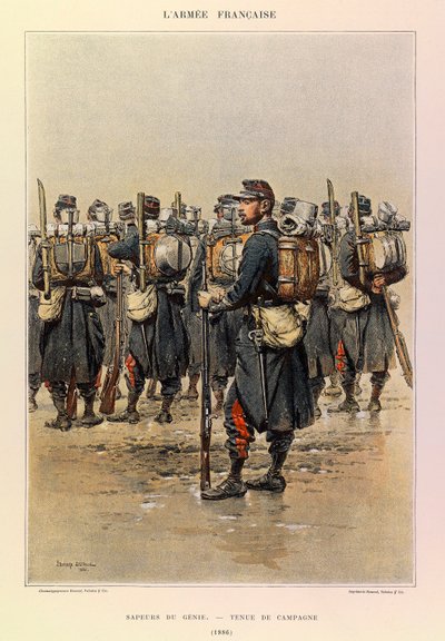 Edouard Detaille (1848-1912) tarafından resmedilen Kaptan Jules Richard