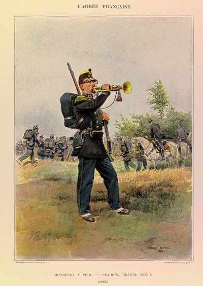 Edouard Detaille (1848-1912) tarafından resmedilen Kaptan Jules Richard
