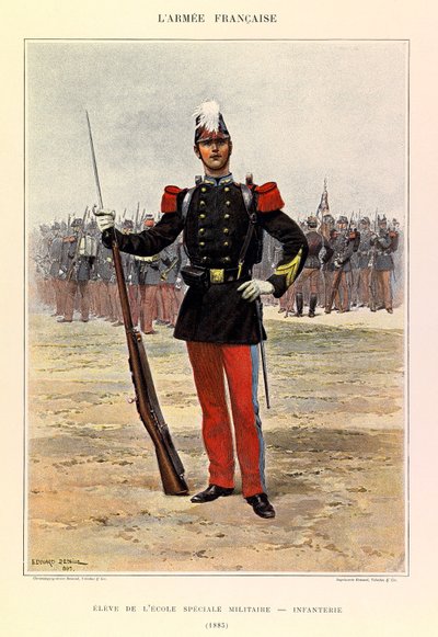 Edouard Detaille (1848-1912) tarafından resmedilen Kaptan Jules Richard