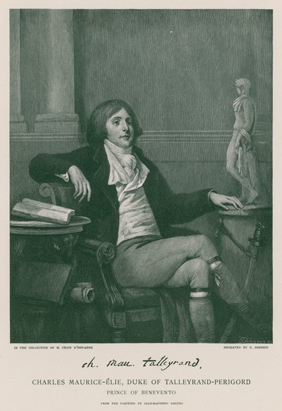 Charles Maurice Elie by Jean Baptiste Greuze