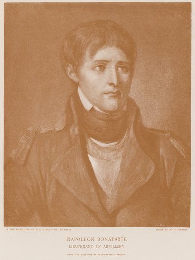 Napoleon Bonaparte  by Jean Baptiste Greuze