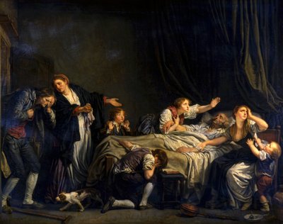 Cezalandırılmış Oğul, 1778 by Jean Baptiste Greuze