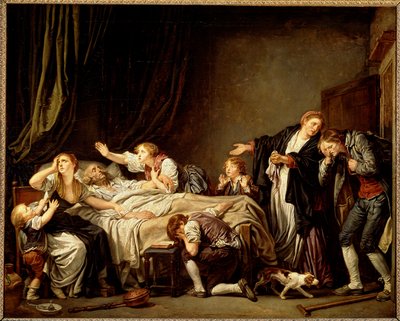 Oğul Cezalandırıldı (tuval üzerine yağlı boya by Jean Baptiste Greuze