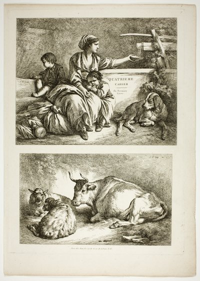Oeuvres de JB Huet'ten 38'lik Plaka Ondokuzuncusu by Jean Baptiste Huet