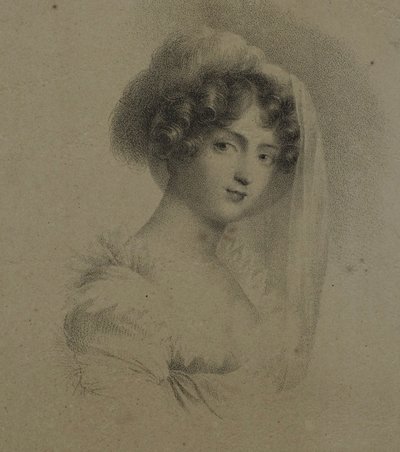 Mme. Horace Vernet by Jean-Baptiste Isabey