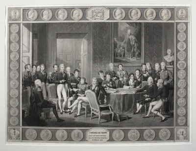 Viyana Kongresi, 1815 by Jean Baptiste Isabey