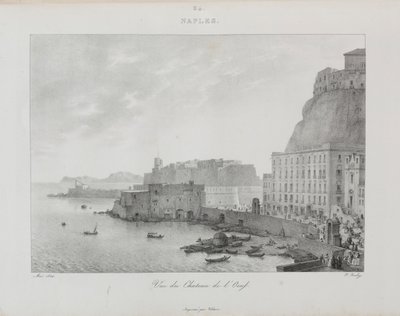 1822'de İtalya'ya Yolculuk by Jean-Baptiste Isabey