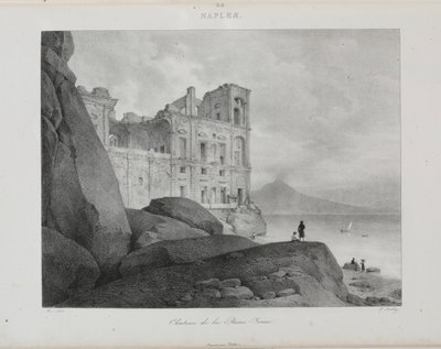 1822'de İtalya'ya Yolculuk by Jean-Baptiste Isabey
