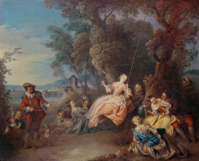 Salıncak by Jean Baptiste Joseph Pater