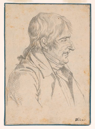 Bir Adamın Portresi by Jean Baptiste Joseph Wicar