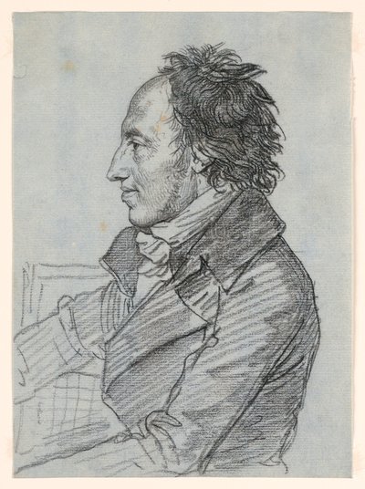 Bir Adamın Portresi by Jean Baptiste Joseph Wicar