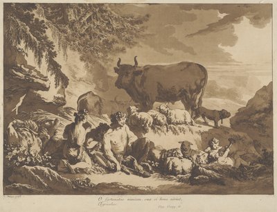 O Çiftçiler Ne Kadar Mutlu Olabilir, 1768 by Jean Baptiste Le Prince