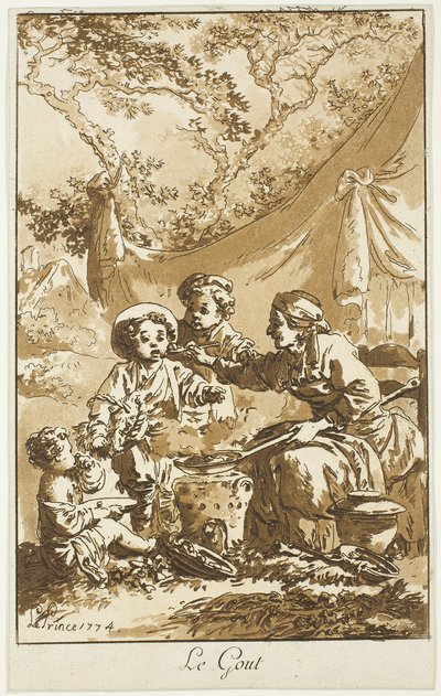 Damak zevki by Jean Baptiste Le Prince