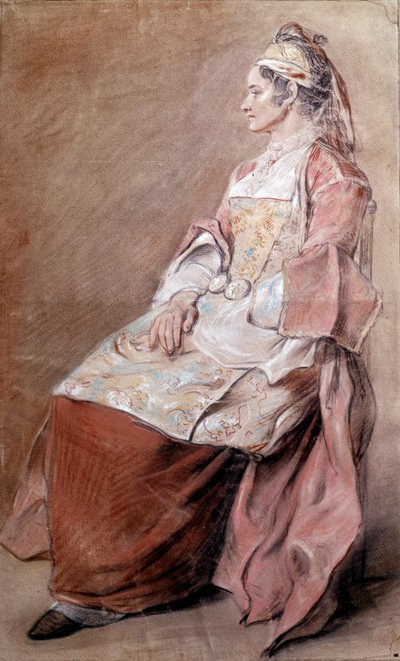 Jean Baptiste Leprince (1734-1781) tarafından Kan Akan Rus Köylü 18. yüzyıl Paris, Louvre Müzesi by Jean Baptiste Leprince