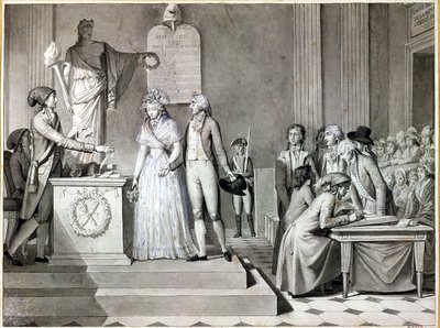 Cumhuriyetçi Evlilik by Jean Baptiste Mallet