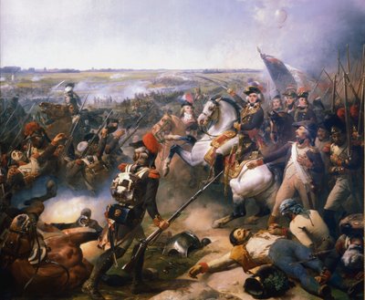 Fleurus Savaşı, 16 Haziran 1794 19. yüzyıl by Jean Baptiste Mauzaisse